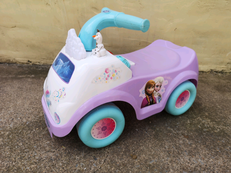 frozen toddler ride on toy